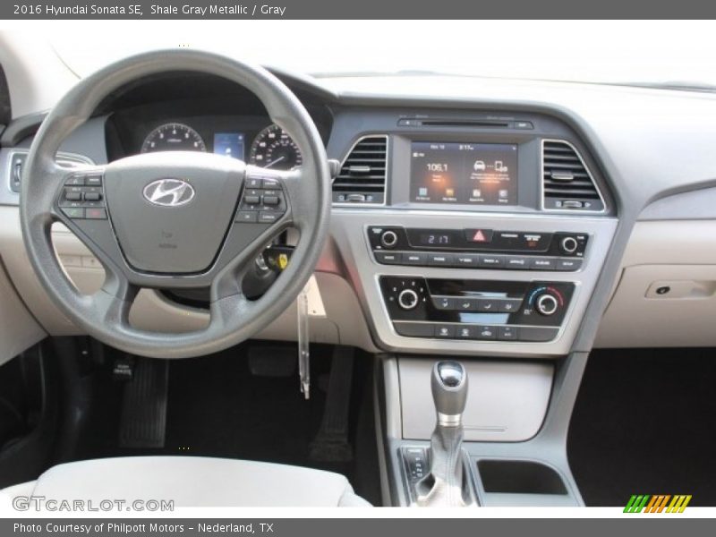 Shale Gray Metallic / Gray 2016 Hyundai Sonata SE