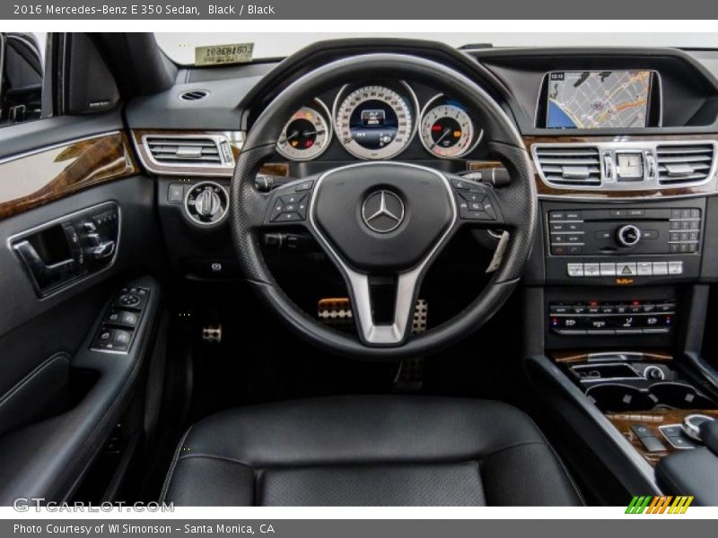 Black / Black 2016 Mercedes-Benz E 350 Sedan