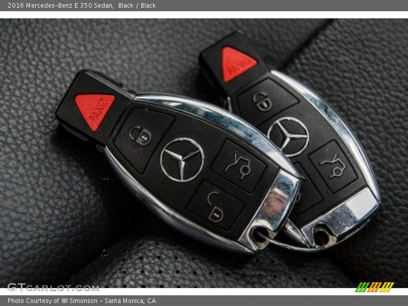 Black / Black 2016 Mercedes-Benz E 350 Sedan