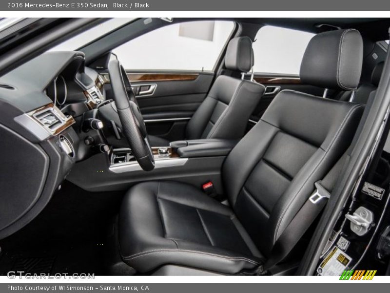 Black / Black 2016 Mercedes-Benz E 350 Sedan