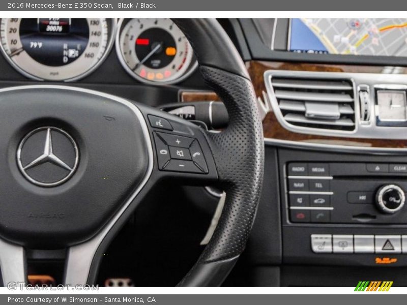 Black / Black 2016 Mercedes-Benz E 350 Sedan