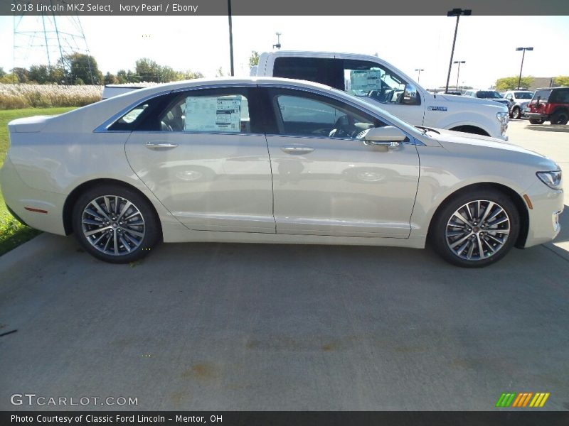  2018 MKZ Select Ivory Pearl