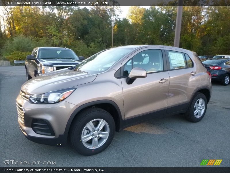 Front 3/4 View of 2018 Trax LS AWD