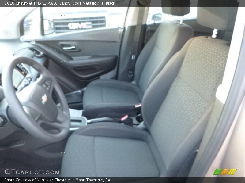 Sandy Ridge Metallic / Jet Black 2018 Chevrolet Trax LS AWD