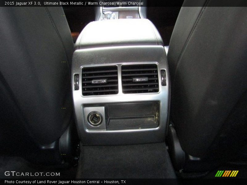 Ultimate Black Metallic / Warm Charcoal/Warm Charcoal 2015 Jaguar XF 3.0