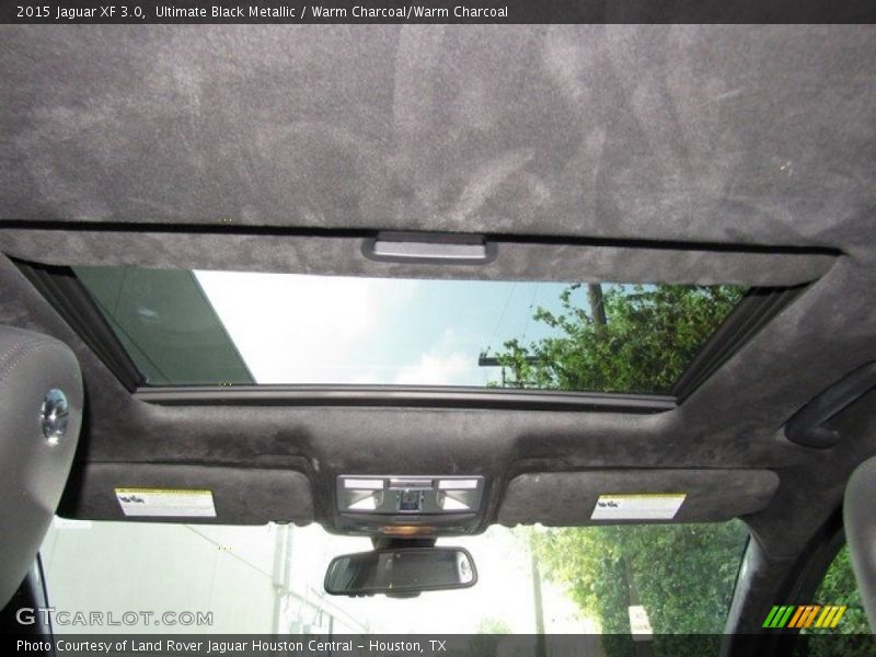 Ultimate Black Metallic / Warm Charcoal/Warm Charcoal 2015 Jaguar XF 3.0