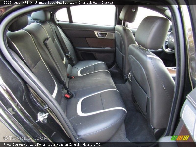 Ultimate Black Metallic / Warm Charcoal/Warm Charcoal 2015 Jaguar XF 3.0