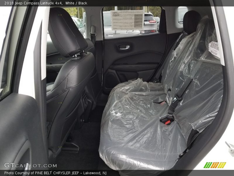 White / Black 2018 Jeep Compass Latitude 4x4