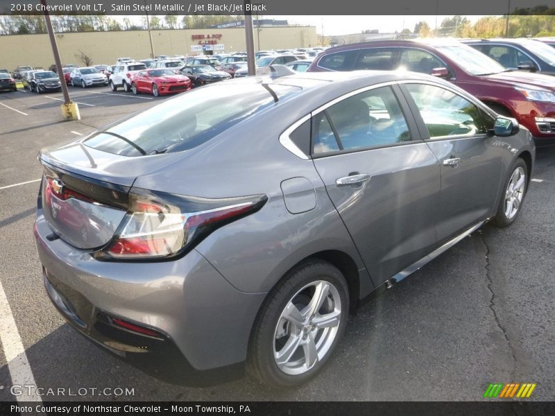 Satin Steel Metallic / Jet Black/Jet Black 2018 Chevrolet Volt LT