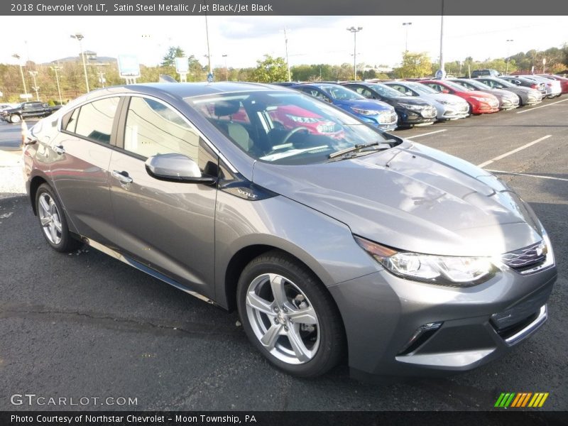 Satin Steel Metallic / Jet Black/Jet Black 2018 Chevrolet Volt LT