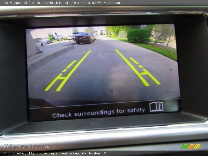Ultimate Black Metallic / Warm Charcoal/Warm Charcoal 2015 Jaguar XF 3.0