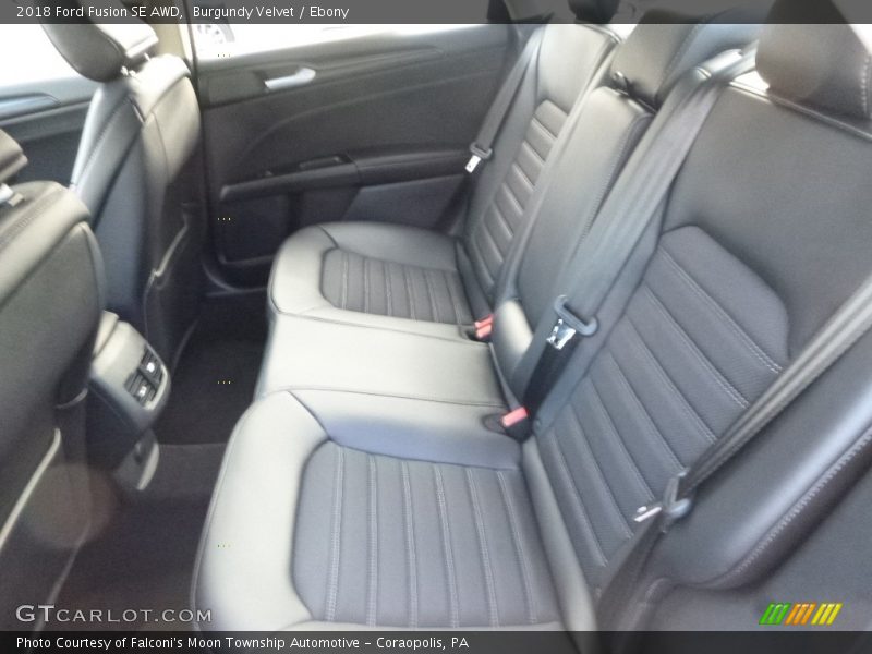 Burgundy Velvet / Ebony 2018 Ford Fusion SE AWD