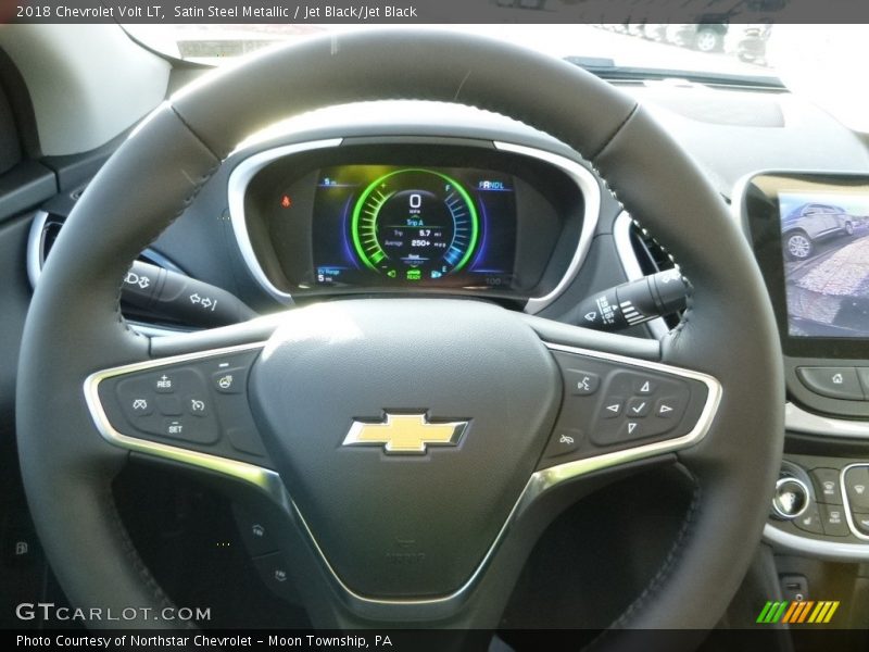 Satin Steel Metallic / Jet Black/Jet Black 2018 Chevrolet Volt LT
