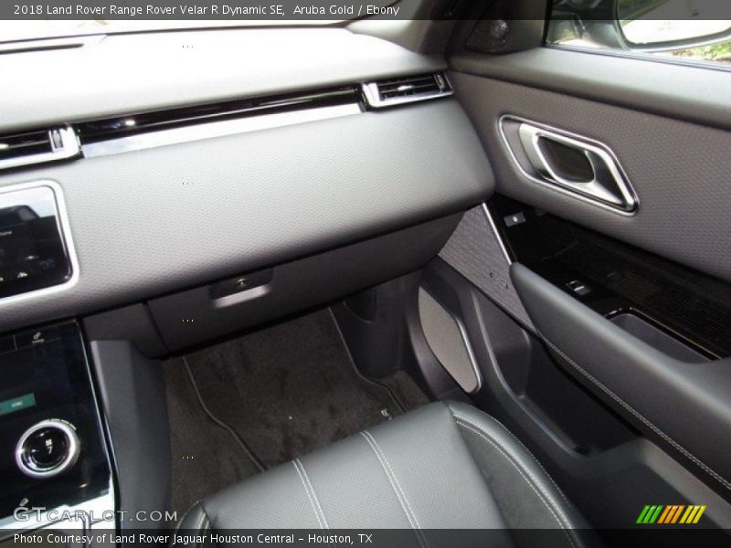 Aruba Gold / Ebony 2018 Land Rover Range Rover Velar R Dynamic SE