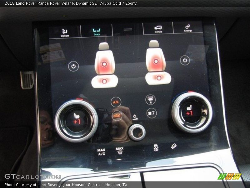 Controls of 2018 Range Rover Velar R Dynamic SE