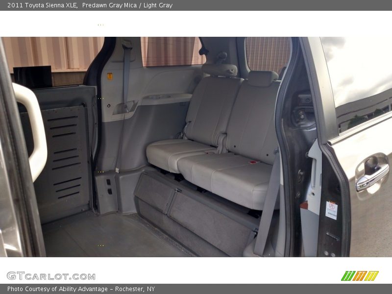 Predawn Gray Mica / Light Gray 2011 Toyota Sienna XLE