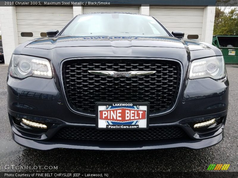 Maximum Steel Metallic / Black/Smoke 2018 Chrysler 300 S