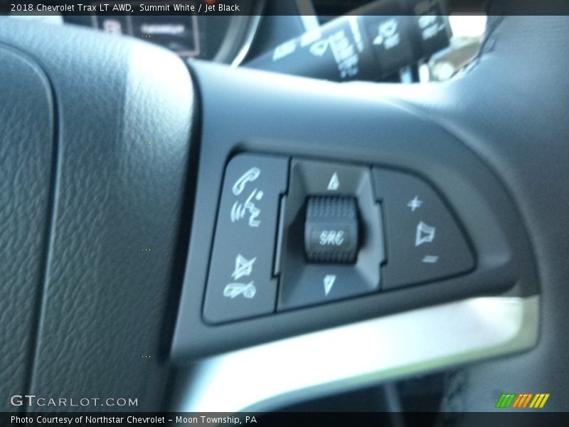 Summit White / Jet Black 2018 Chevrolet Trax LT AWD