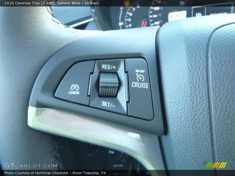 Summit White / Jet Black 2018 Chevrolet Trax LT AWD