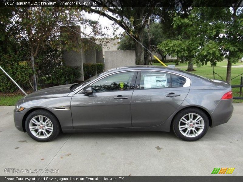 Ammonite Grey / Jet 2017 Jaguar XE 25t Premium