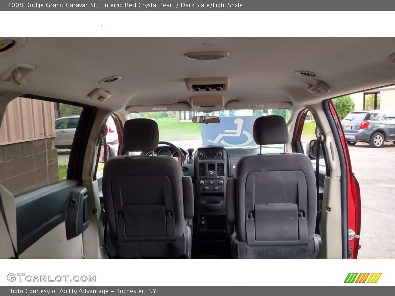 Inferno Red Crystal Pearl / Dark Slate/Light Shale 2008 Dodge Grand Caravan SE