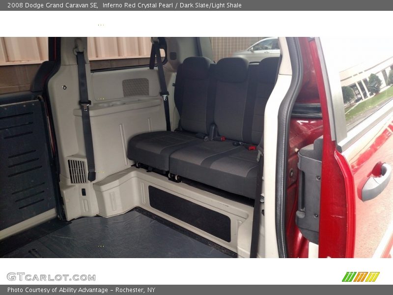Inferno Red Crystal Pearl / Dark Slate/Light Shale 2008 Dodge Grand Caravan SE