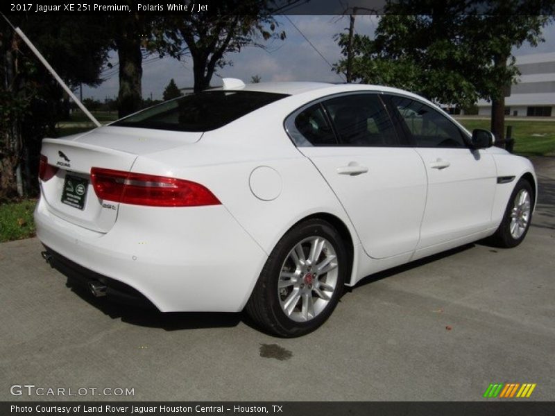 Polaris White / Jet 2017 Jaguar XE 25t Premium