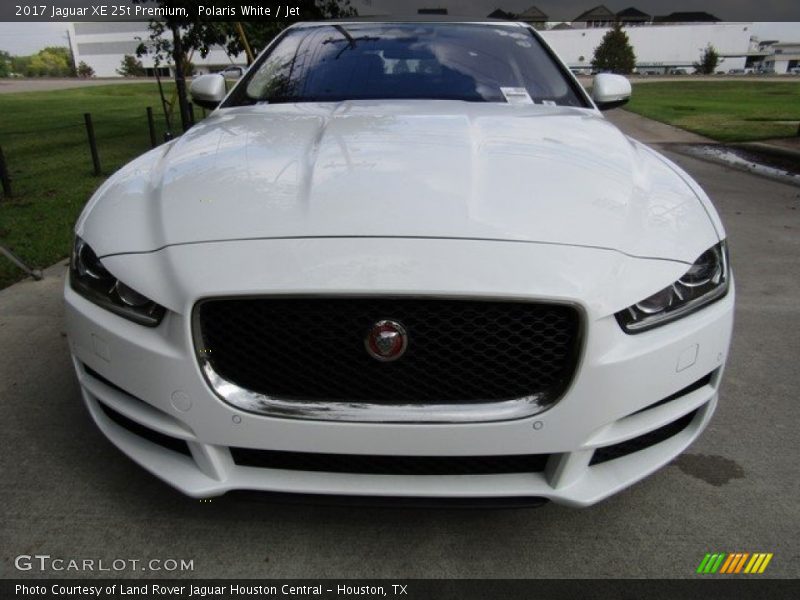 Polaris White / Jet 2017 Jaguar XE 25t Premium