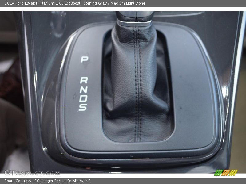 Sterling Gray / Medium Light Stone 2014 Ford Escape Titanium 1.6L EcoBoost