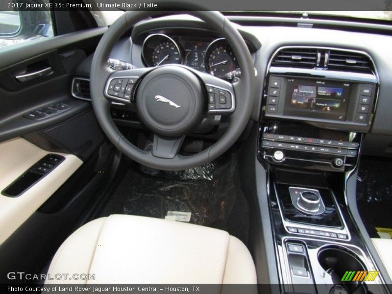Ultimate Black / Latte 2017 Jaguar XE 35t Premium