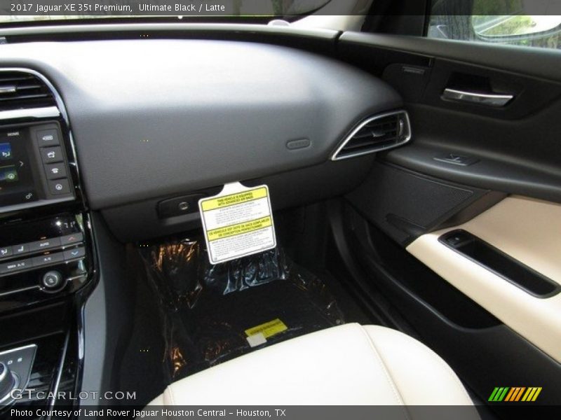 Ultimate Black / Latte 2017 Jaguar XE 35t Premium