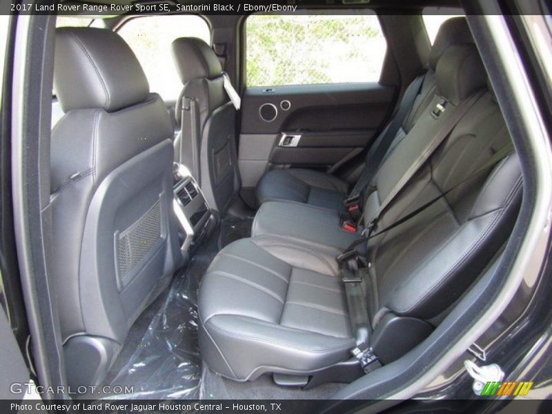 Santorini Black / Ebony/Ebony 2017 Land Rover Range Rover Sport SE