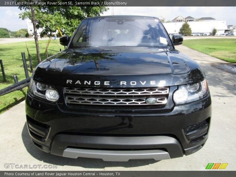 Santorini Black / Ebony/Ebony 2017 Land Rover Range Rover Sport SE
