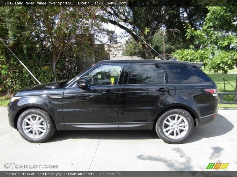 Santorini Black / Ebony/Ebony 2017 Land Rover Range Rover Sport SE