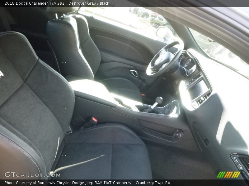 Destroyer Gray / Black 2018 Dodge Challenger T/A 392