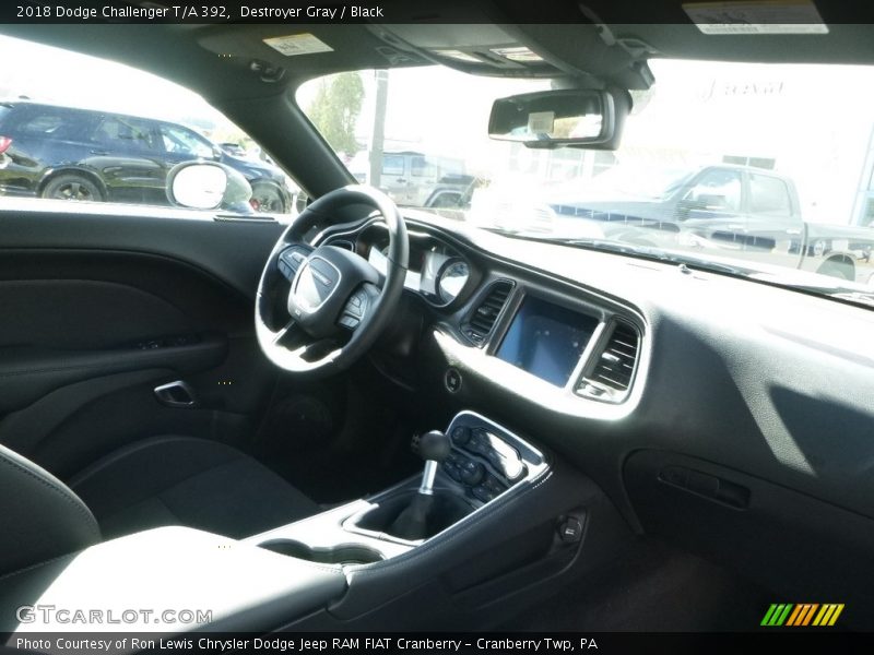 Destroyer Gray / Black 2018 Dodge Challenger T/A 392