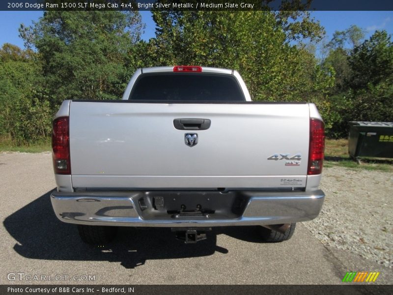 Bright Silver Metallic / Medium Slate Gray 2006 Dodge Ram 1500 SLT Mega Cab 4x4