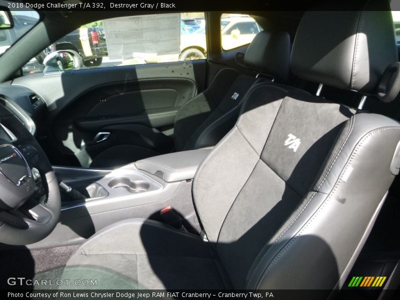 Destroyer Gray / Black 2018 Dodge Challenger T/A 392