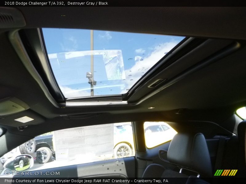 Destroyer Gray / Black 2018 Dodge Challenger T/A 392