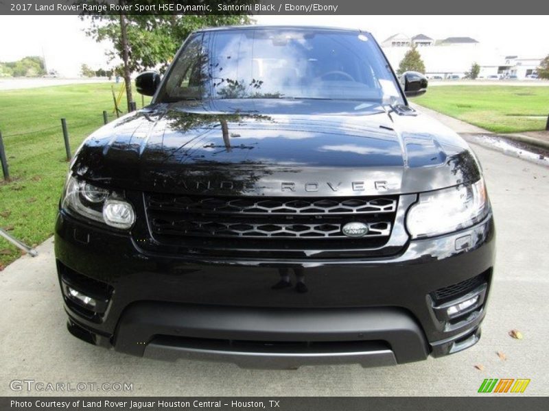Santorini Black / Ebony/Ebony 2017 Land Rover Range Rover Sport HSE Dynamic
