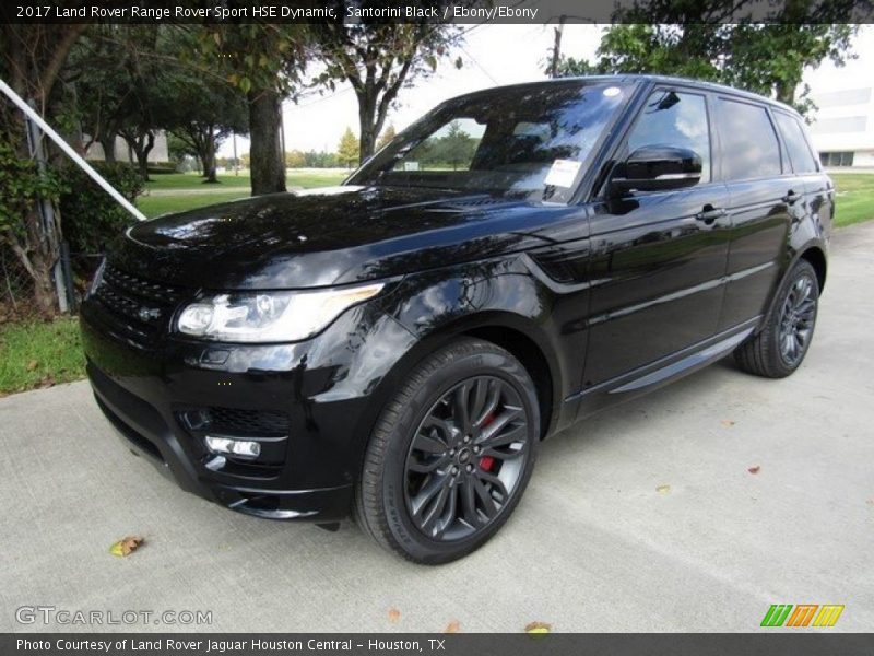 Santorini Black / Ebony/Ebony 2017 Land Rover Range Rover Sport HSE Dynamic