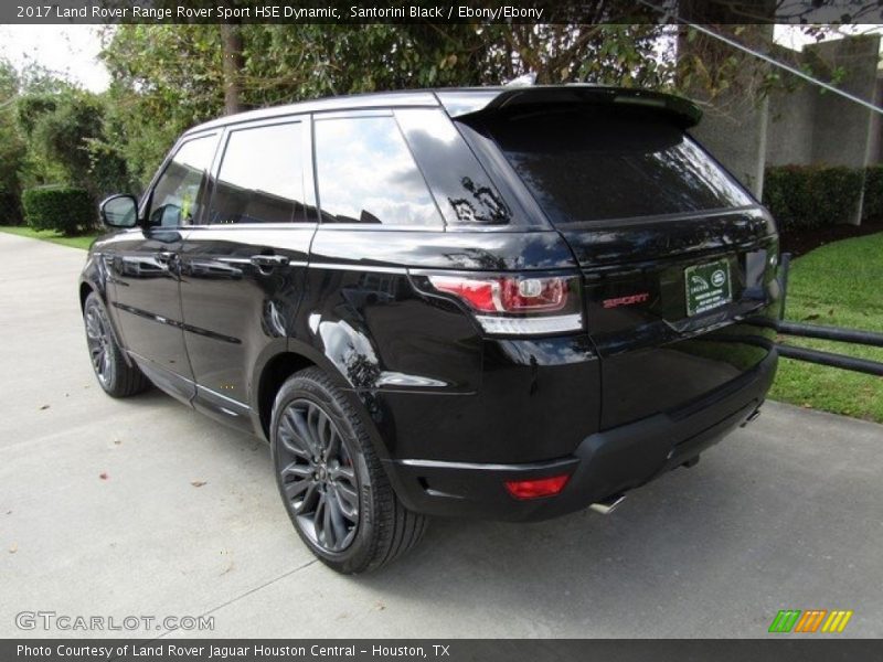 Santorini Black / Ebony/Ebony 2017 Land Rover Range Rover Sport HSE Dynamic