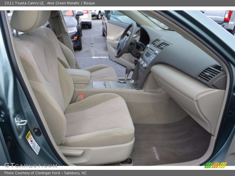 Aloe Green Metallic / Bisque 2011 Toyota Camry LE