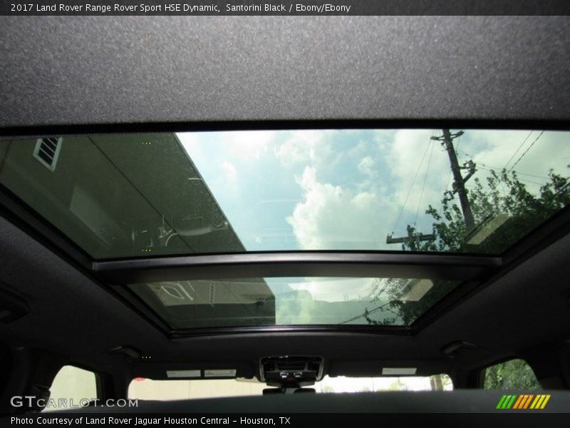 Santorini Black / Ebony/Ebony 2017 Land Rover Range Rover Sport HSE Dynamic