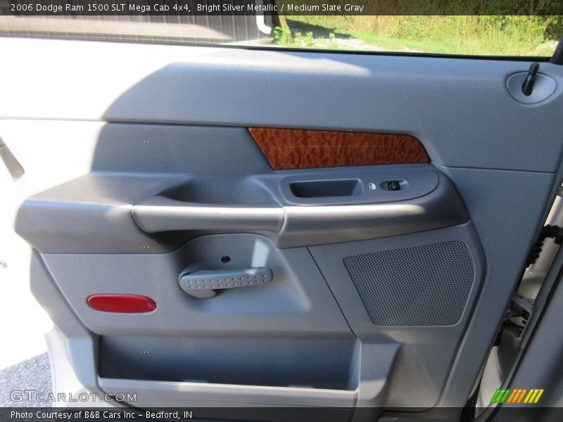 Bright Silver Metallic / Medium Slate Gray 2006 Dodge Ram 1500 SLT Mega Cab 4x4