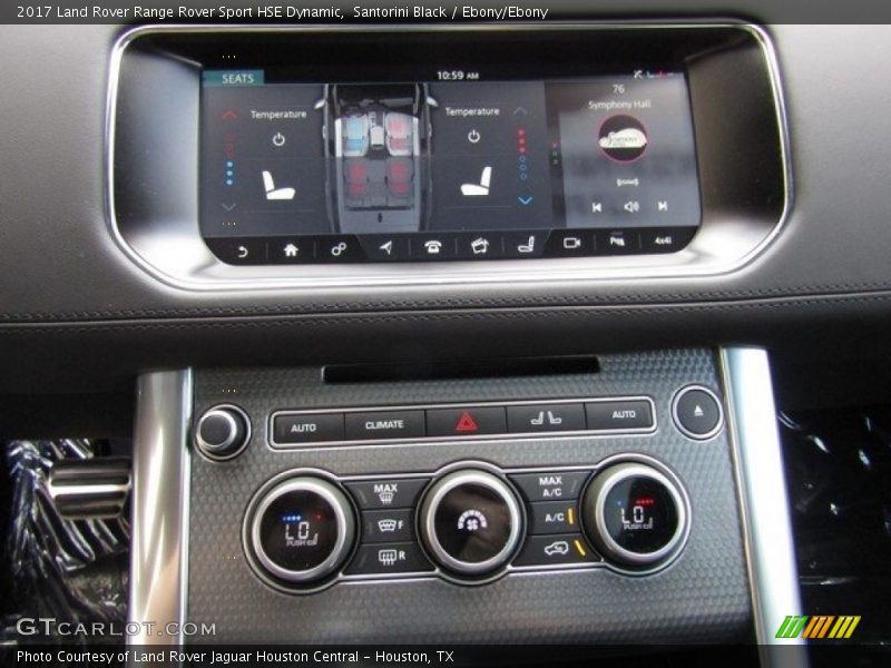 Santorini Black / Ebony/Ebony 2017 Land Rover Range Rover Sport HSE Dynamic