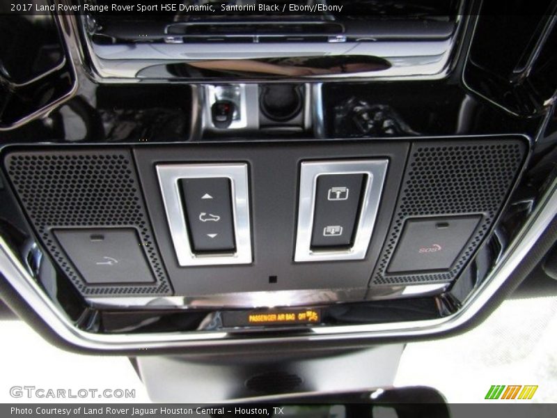 Santorini Black / Ebony/Ebony 2017 Land Rover Range Rover Sport HSE Dynamic