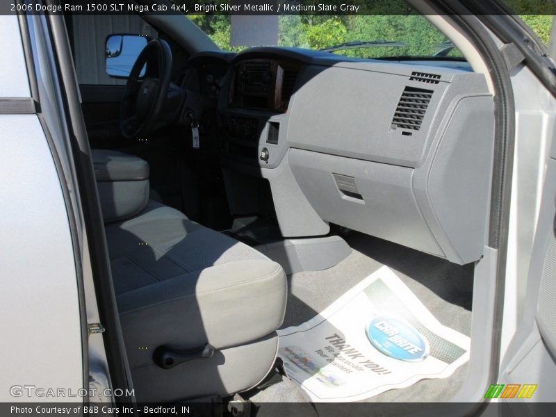 Bright Silver Metallic / Medium Slate Gray 2006 Dodge Ram 1500 SLT Mega Cab 4x4