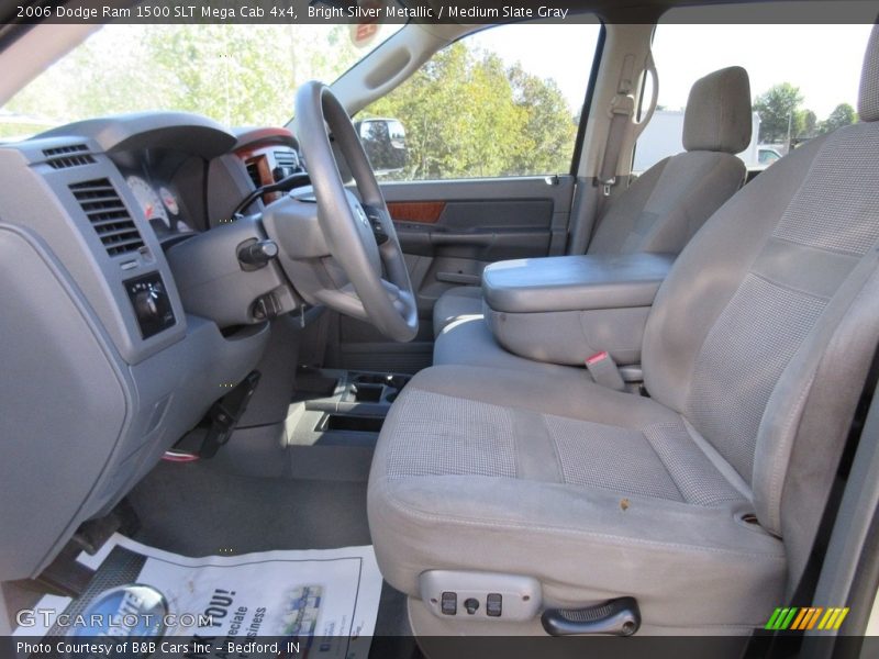 Bright Silver Metallic / Medium Slate Gray 2006 Dodge Ram 1500 SLT Mega Cab 4x4