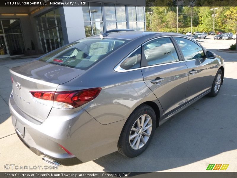 Machine Gray / Black 2018 Hyundai Sonata SE